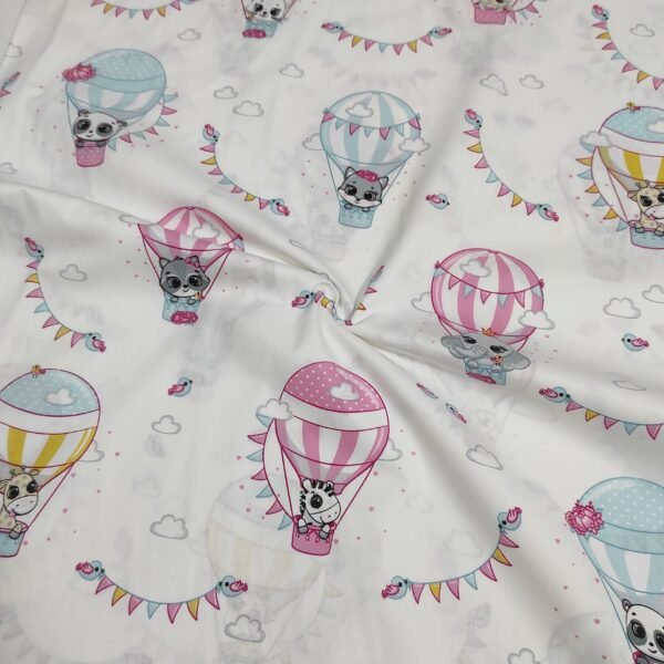 Posteljno platno roze balon