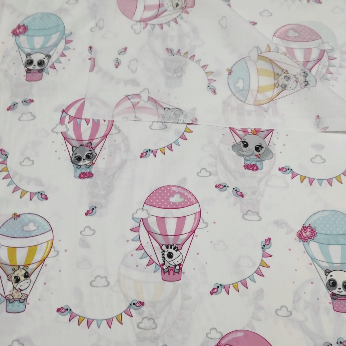 Posteljno platno roze balon