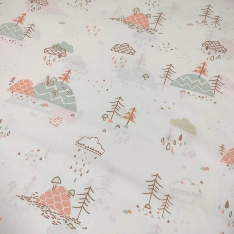 Posteljno platno - Mint planine