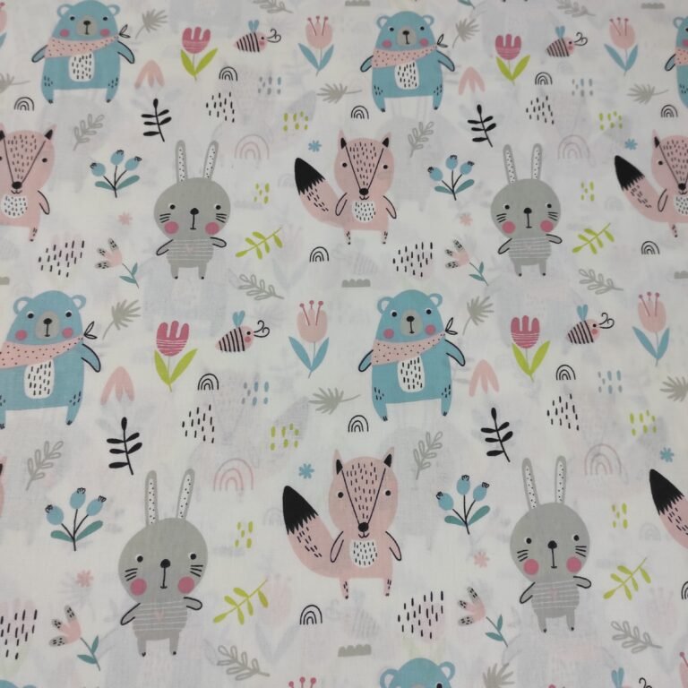 Posteljno platno - Plavi dabar